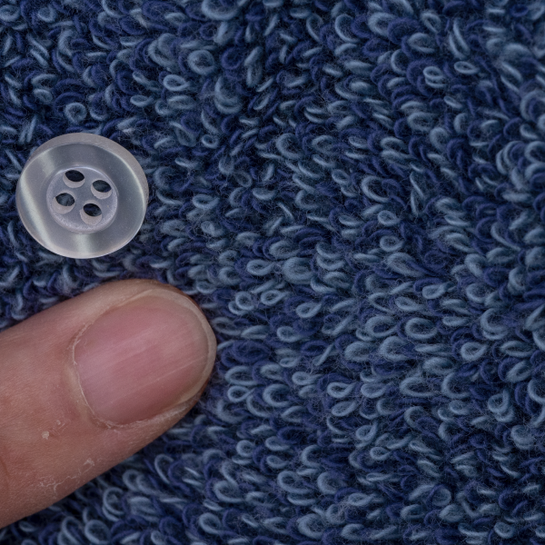 ココチエナ ネイビーブルー生地拡大