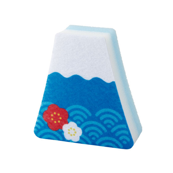 福柴と富士山 キッチンスポンジセット
