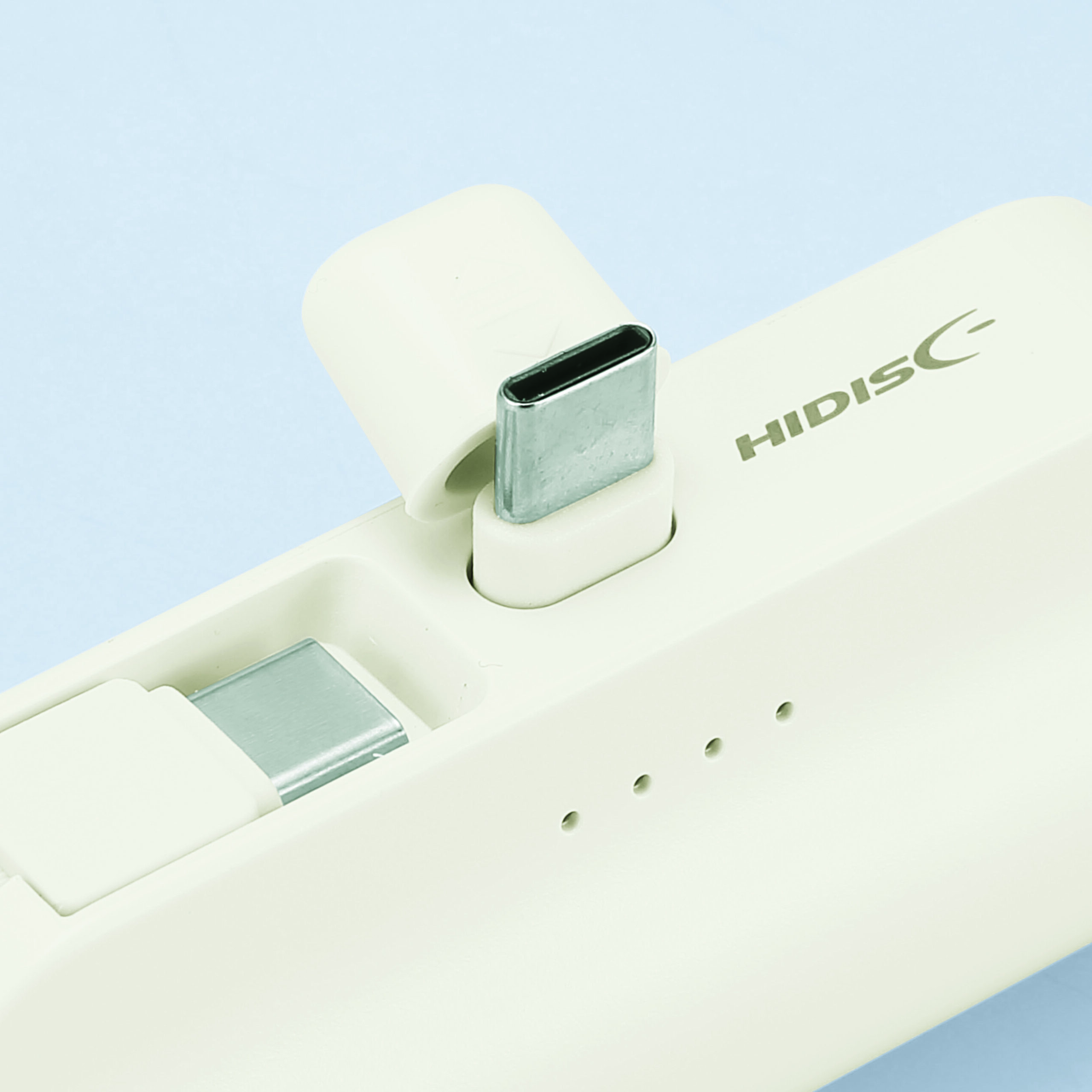 直挿タイプ 5000mAh モバイルバッテリー
