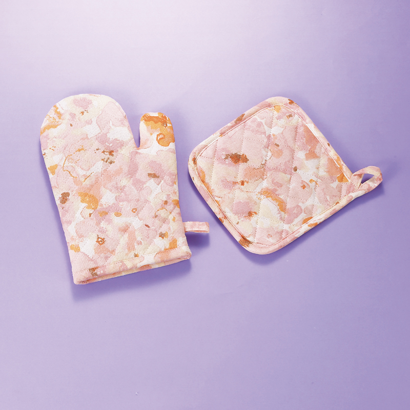 パステルキッチン ミトン&鍋敷き