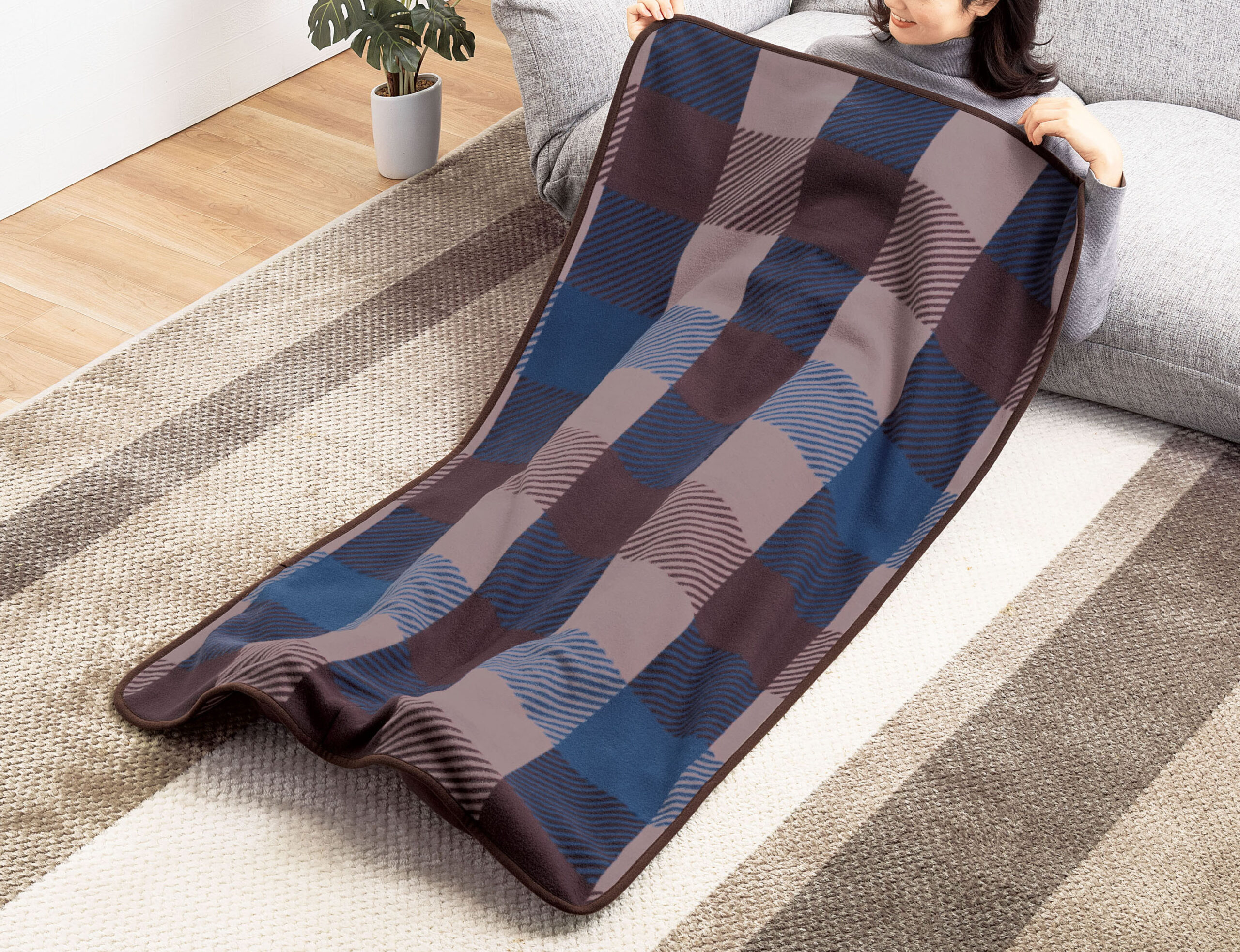 アンドル／足ポケットブランケット