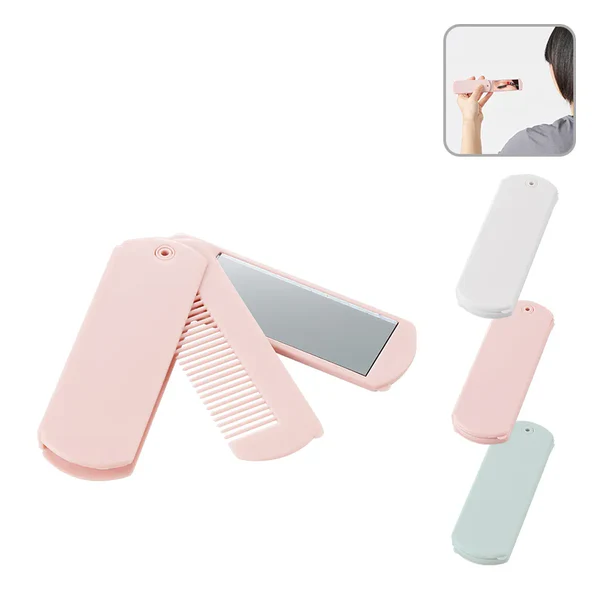 折りたたみコーム（ミラー付）