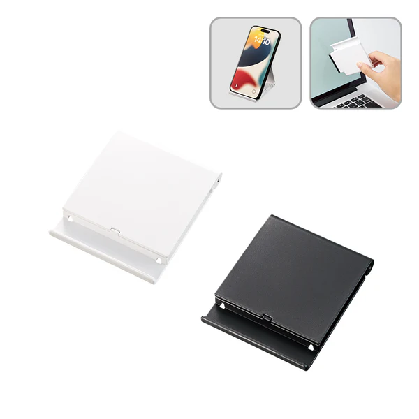 スマホスタンドにもなるPC2WAYクリーナー