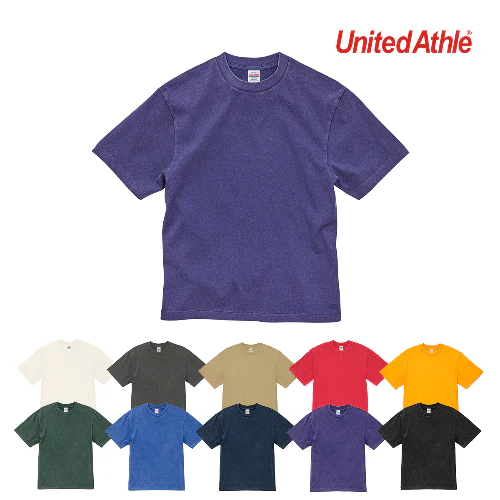 United Athle 6.2オンス オープンエンド フェードウォッシュ Tシャツ