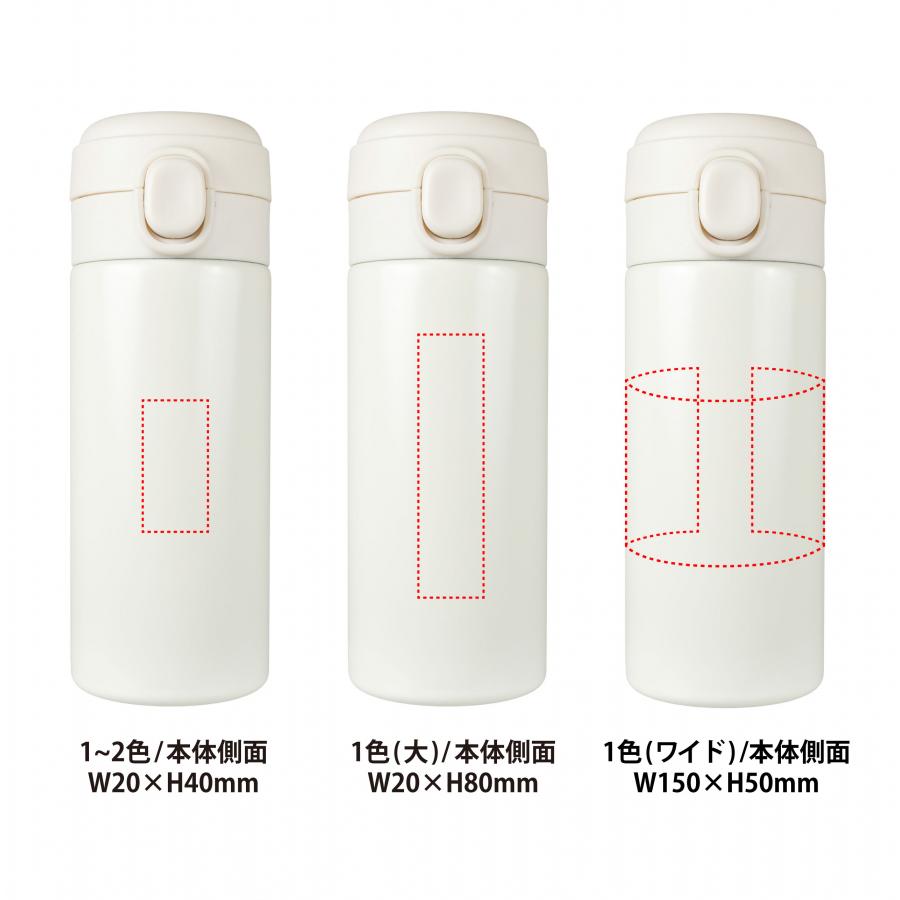 ワンタッチ真空ステンレスボトル300ml