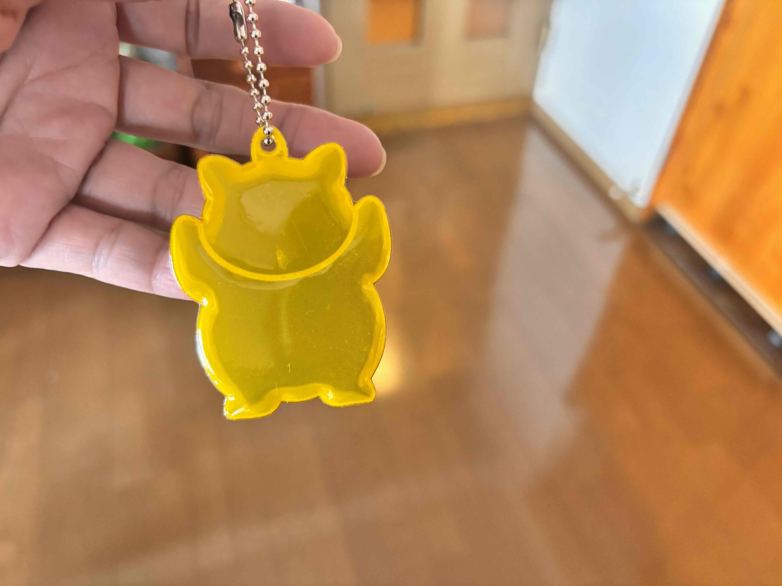 アニマルリフレクター　ねこ裏面